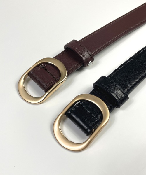 Candlestick（キャンドルスティック）の「超軽量 ノンホール PUレザーベルト メンズ レディース（ベルト・レディース・B/A・FREE）」の6枚目の写真