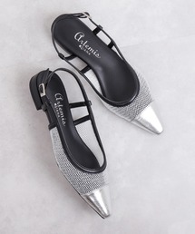 DIANA ダイアナ フラットシューズ シルバー プラスダイアナ ＋diana 厚底プラットフォームスニーカー