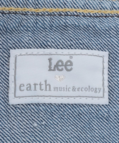 earth music&ecology（アースミュージックアンドエコロジー）の「Lee × e.m.a.e.ライダースジャケット（デニムジャケット・レディース・インディゴブルー・S/M）」の19枚目の写真