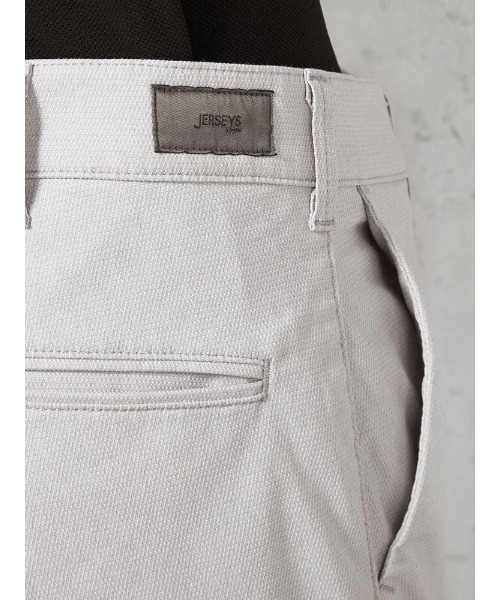 HARUYAMA(ハルヤマ)の「【EDWINジャージーズ パンツ】接触冷感 ストレッチ JERSEYS COOL CHINOS.TAPERD 無地 カジュアルパンツ 春夏(チノパンツ・メンズ・チャコールグレー/オフホワイト・M/LL/L)」の9枚目の写真