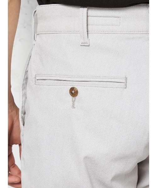 HARUYAMA(ハルヤマ)の「【EDWINジャージーズ パンツ】接触冷感 ストレッチ JERSEYS COOL CHINOS.TAPERD 無地 カジュアルパンツ 春夏(チノパンツ・メンズ・チャコールグレー/オフホワイト・M/LL/L)」の10枚目の写真