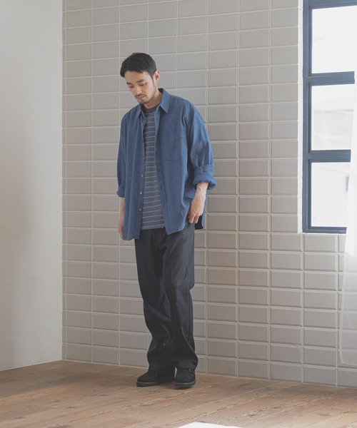 BAYFLOW(ベイフロー)の「フレックスシューカットパンツ(その他パンツ・メンズ・ブラック/グレー/ブルー・MEDIUM/LARGE)」の21枚目の写真