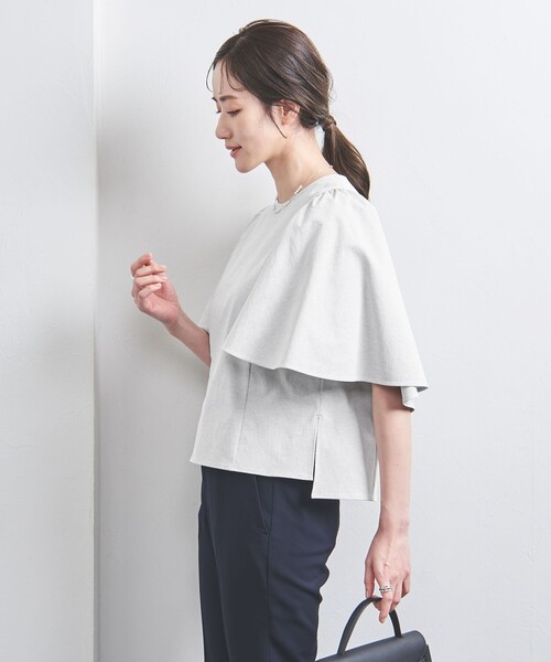 UNITED ARROWS（ユナイテッドアローズ）の「RIRANCHA ツイル ブラウス