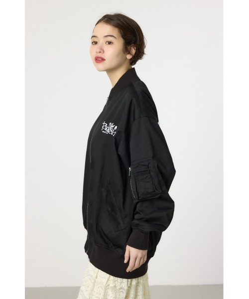 RODEO CROWNS WIDE BOWL（ロデオクラウンズワイドボウル）の「オーバーミリタリーブルゾン（ブルゾン・レディース・カーキ/ブラック/ライトグレー・FREE）」の11枚目の写真