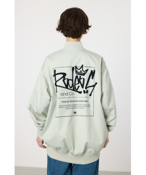 オーバーミリタリーブルゾン（ブルゾン）｜RODEO CROWNS WIDE