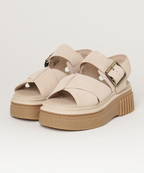 Clarks（クラークス）の「Evamar Wish / エヴァマー ウィッシュ（エクルースエード）（サンダル・レディース・アイボリー・UK6/UK5.5/UK5/UK4.5/UK4/UK3.5/UK3）」の9枚目の写真