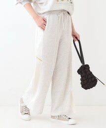 Cutie Blonde | スウェットライン配色イージーパンツ(その他パンツ)