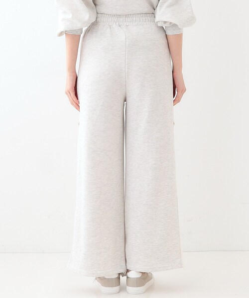Cutie Blonde（キューティーブロンド）の「【洗える/S-LL】スウェットライン配色イージーパンツ（その他パンツ・レディース・ブラック/ライトグレー・01/02/03/04）」の13枚目の写真