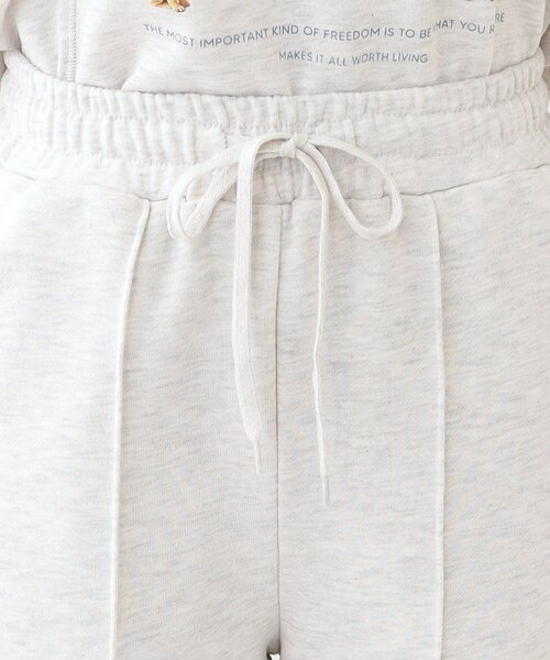 Cutie Blonde（キューティーブロンド）の「【洗える/S-LL】スウェットライン配色イージーパンツ（その他パンツ・レディース・ブラック/ライトグレー・01/02/03/04）」の14枚目の写真