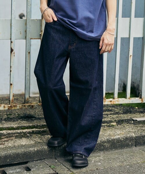 417 EDIFICE(フォーワンセブンエディフィス)の「《追加》LE JAPON ATELIER ×【OKAYAMA DENIM / オカヤマDENIM】(デニムパンツ・メンズ・ブルー系その他/ホワイト/ブラック・SMALL/MEDIUM/LARGE/X-LARGE)」の3枚目の写真