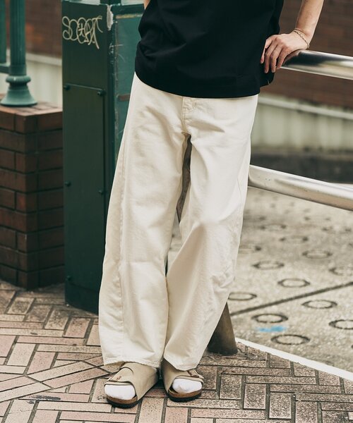 417 EDIFICE(フォーワンセブンエディフィス)の「《追加》LE JAPON ATELIER ×【OKAYAMA DENIM / オカヤマDENIM】(デニムパンツ・メンズ・ブルー系その他/ホワイト/ブラック・SMALL/MEDIUM/LARGE/X-LARGE)」の2枚目の写真