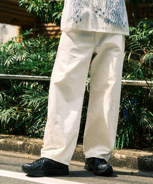 417 EDIFICE(フォーワンセブンエディフィス)の「《追加》LE JAPON ATELIER ×【OKAYAMA DENIM / オカヤマDENIM】(デニムパンツ・メンズ・ブルー系その他/ホワイト/ブラック・SMALL/MEDIUM/LARGE/X-LARGE)」の5枚目の写真