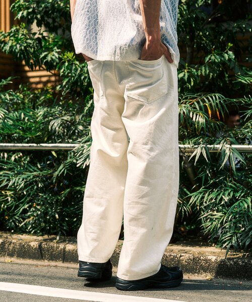 417 EDIFICE(フォーワンセブンエディフィス)の「《追加》LE JAPON ATELIER ×【OKAYAMA DENIM / オカヤマDENIM】(デニムパンツ・メンズ・ブルー系その他/ホワイト/ブラック・SMALL/MEDIUM/LARGE/X-LARGE)」の6枚目の写真