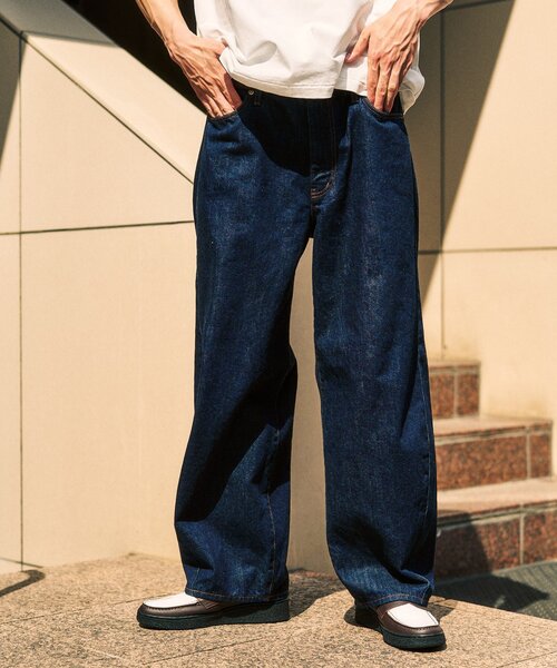 417 EDIFICE(フォーワンセブンエディフィス)の「《追加》LE JAPON ATELIER ×【OKAYAMA DENIM / オカヤマDENIM】(デニムパンツ・メンズ・ブルー系その他/ホワイト/ブラック・SMALL/MEDIUM/LARGE/X-LARGE)」の8枚目の写真