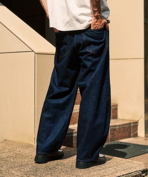 417 EDIFICE(フォーワンセブンエディフィス)の「《追加》LE JAPON ATELIER ×【OKAYAMA DENIM / オカヤマDENIM】(デニムパンツ・メンズ・ブルー系その他/ホワイト/ブラック・SMALL/MEDIUM/LARGE/X-LARGE)」の9枚目の写真