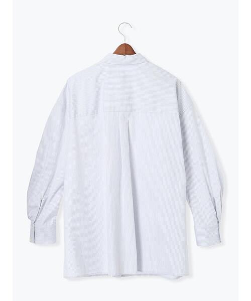 Te chichi（テチチ）の「ドロストスリーブストライプシャツ《2025spring catalog item》（シャツ/ブラウス・レディース・グレー/ベージュ・F）」の19枚目の写真