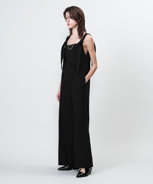 ASTRAET（アストラット）の「＜ASTRAET＞リボン オールインワン（つなぎ/オールインワン・レディース・ブラック/ダークブラウン・FREE）」の20枚目の写真