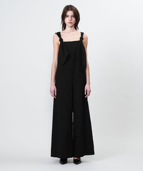 ASTRAET（アストラット）の「＜ASTRAET＞リボン オールインワン（つなぎ/オールインワン・レディース・ブラック/ダークブラウン・FREE）」の17枚目の写真