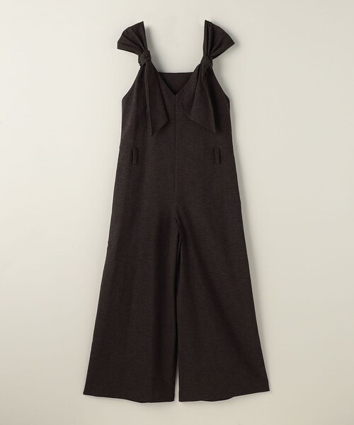 ASTRAET（アストラット）の「＜ASTRAET＞リボン オールインワン（つなぎ/オールインワン・レディース・ブラック/ダークブラウン・FREE）」の13枚目の写真