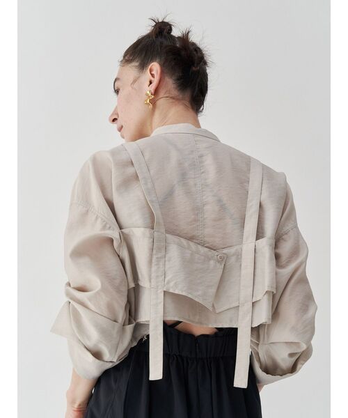UN3D.（アンスリード）の「BUSTIER LAYERED SHORT SH / ビスチェ