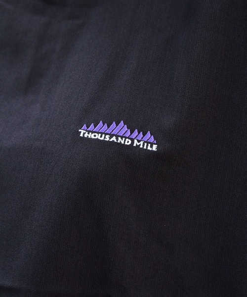 THOUSAND MILE(サウザンドマイル)の「THOUSAND MILE/サウザンドマイル フレンチスリーブシャツ&ロングパンツ セットアップ+バッグ(3点セット) FRENCH SLEEVE & LONG PANTS SET High Air Permeability(セットアップ・レディース・ベージュ/ブラック・FREE)」の3枚目の写真