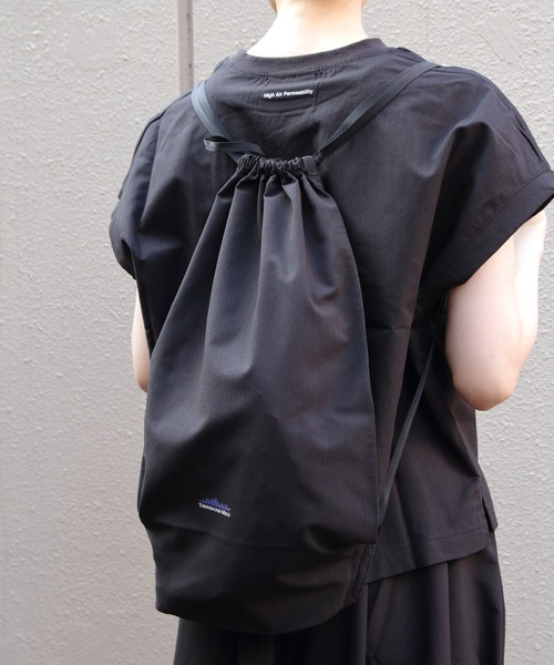 THOUSAND MILE(サウザンドマイル)の「THOUSAND MILE/サウザンドマイル フレンチスリーブシャツ&ロングパンツ セットアップ+バッグ(3点セット) FRENCH SLEEVE & LONG PANTS SET High Air Permeability(セットアップ・レディース・ベージュ/ブラック・FREE)」の9枚目の写真
