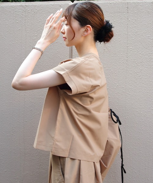 THOUSAND MILE　フレンチスリーブシャツ＆ロングパンツ　セットアップ THOUSAND MILE（サウザンドマイル）の「THOUSAND MILE