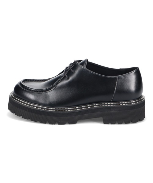 whoop-de-doo（フープディドゥ）の「チロリアンシューズ whoop-de-doo/フープディドゥ（その他シューズ・メンズ・ブラック×ホワイト/ブラック/ホワイト・44/40/41/42/43）」の11枚目の写真