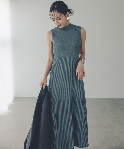 セール】セミマーメイドニットワンピース（ワンピース）｜anuans