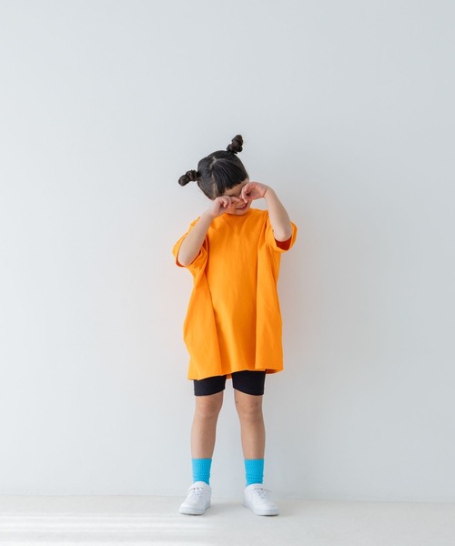 LOWRYS FARM(ローリーズファーム)の「リブサイクルパンツ 292036(その他パンツ・キッズ・イエロー/グリーン系その他/パープル/ブラック/ピンク・120cm/110cm/150cm/140cm/130cm)」の2枚目の写真