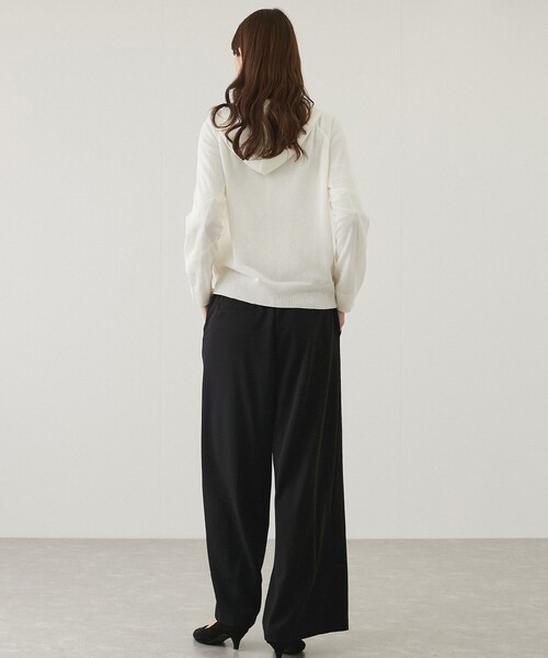 Jayro(ジャイロ)の「フード付ニットカーディガン(カーディガン/ボレロ・レディース・ベージュ/ブラック/ホワイト/グリーン・FREE)」の16枚目の写真