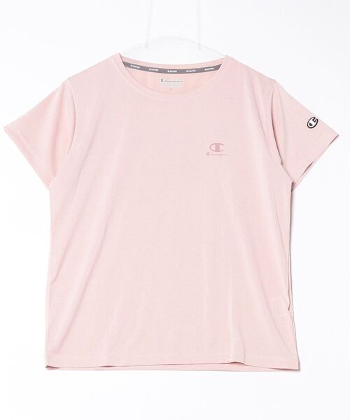 Champion(チャンピオン)の「チャンピオン SHORT SLEEVE T-SHIRT_(Tシャツ/カットソー・レディース・ピンク/チャコールグレー・M/L)」の1枚目の写真