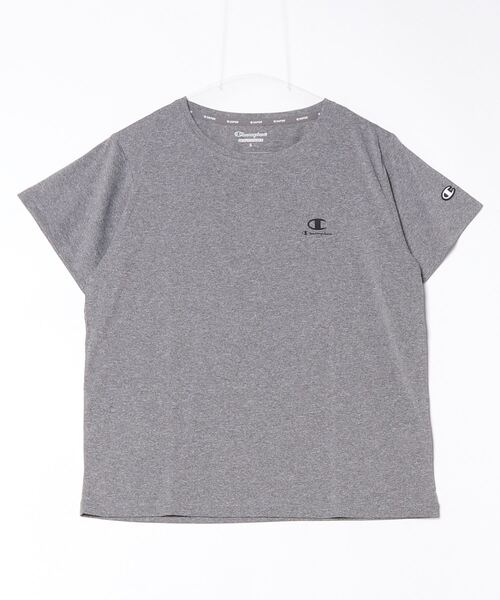 Champion(チャンピオン)の「チャンピオン SHORT SLEEVE T-SHIRT_(Tシャツ/カットソー・レディース・ピンク/チャコールグレー・M/L)」の2枚目の写真