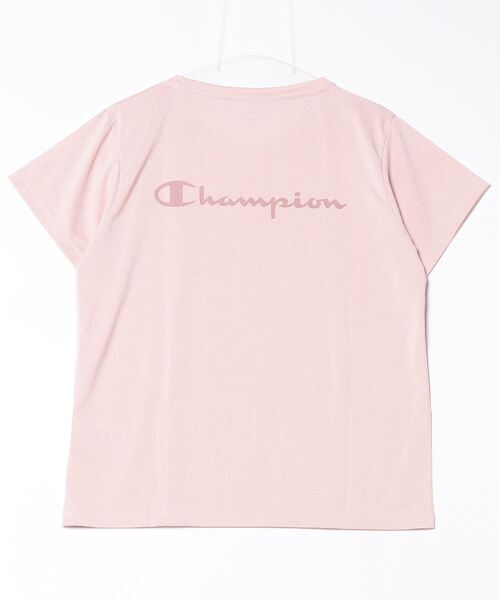 Champion(チャンピオン)の「チャンピオン SHORT SLEEVE T-SHIRT_(Tシャツ/カットソー・レディース・ピンク/チャコールグレー・M/L)」の3枚目の写真
