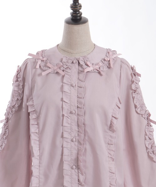 Chalmiere（シャルミエール）の「フリルブラウス（シャツ/ブラウス