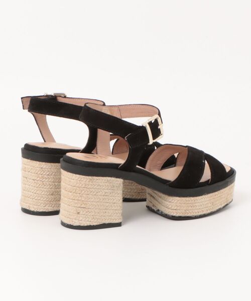 GAIMO(ガイモ)の「【GAIMO/ガイモ】エスパドリーユ サンダル(サンダル・レディース・ブラック・36/37/38/39)」の3枚目の写真