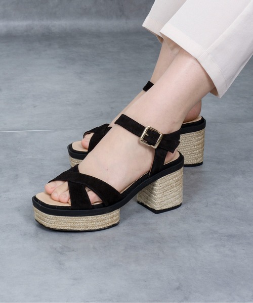 GAIMO(ガイモ)の「【GAIMO/ガイモ】エスパドリーユ サンダル(サンダル・レディース・ブラック・36/37/38/39)」の9枚目の写真