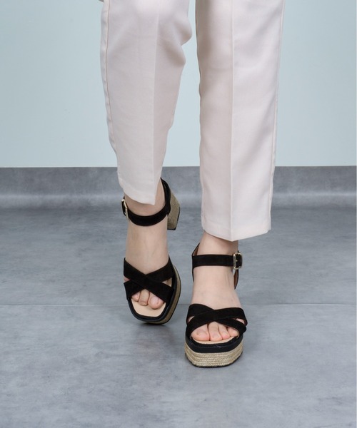 GAIMO(ガイモ)の「【GAIMO/ガイモ】エスパドリーユ サンダル(サンダル・レディース・ブラック・36/37/38/39)」の14枚目の写真