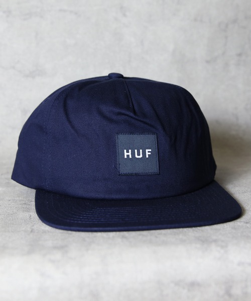 HUF(ハフ)の「HUF ボックス スナップバック(キャップ・メンズ・ブラック/ネイビー・FREE)」の11枚目の写真