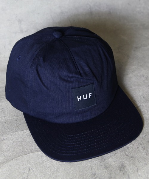 HUF(ハフ)の「HUF ボックス スナップバック(キャップ・メンズ・ブラック/ネイビー・FREE)」の16枚目の写真
