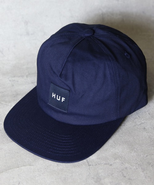 HUF(ハフ)の「HUF ボックス スナップバック(キャップ・メンズ・ブラック/ネイビー・FREE)」の17枚目の写真