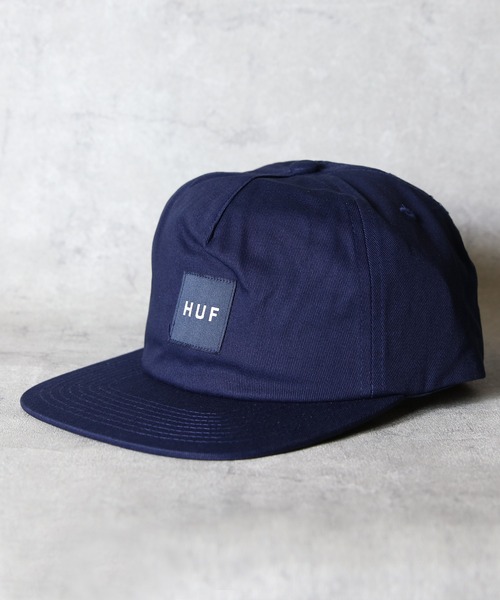 HUF(ハフ)の「HUF ボックス スナップバック(キャップ・メンズ・ブラック/ネイビー・FREE)」の18枚目の写真