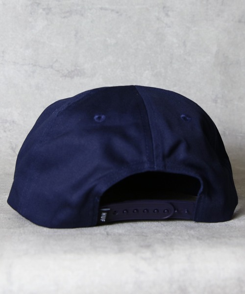 HUF(ハフ)の「HUF ボックス スナップバック(キャップ・メンズ・ブラック/ネイビー・FREE)」の20枚目の写真