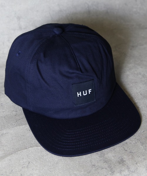 HUF(ハフ)の「HUF ボックス スナップバック(キャップ・メンズ・ブラック/ネイビー・FREE)」の22枚目の写真