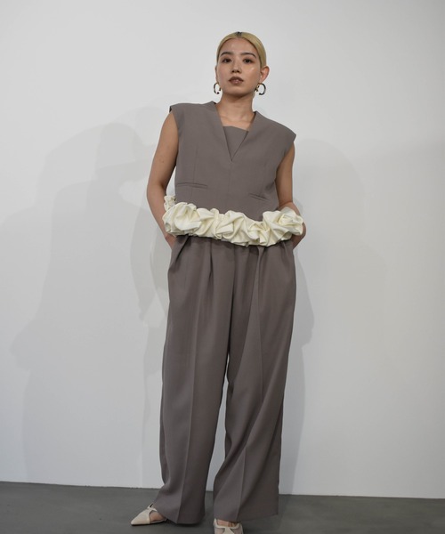 セール】ホイップヘムドレス / whip hem dress（パンツドレス