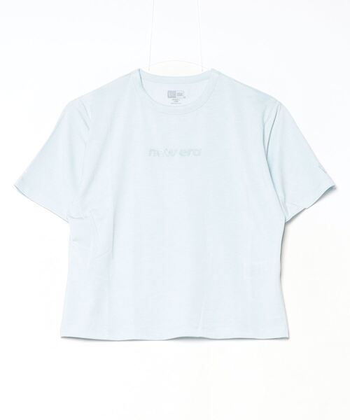 NEW ERA(ニューエラ)の「ニューエラ WPA SS SHORT LENGTH TEE MBLU(Tシャツ/カットソー・レディース・ブルー・M/L)」の1枚目の写真