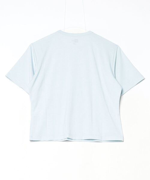 NEW ERA(ニューエラ)の「ニューエラ WPA SS SHORT LENGTH TEE MBLU(Tシャツ/カットソー・レディース・ブルー・M/L)」の2枚目の写真
