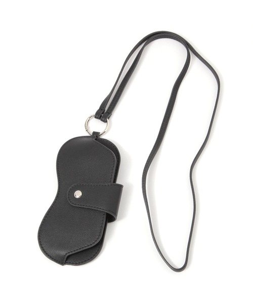 LAKOLE（ラコレ）の「Fレザーサングラスケース(MEN) / 324547（サングラス・メンズ・チャコール/ブラック・FREE）」の2枚目の写真