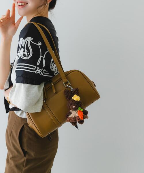 RODE SKO（ロデスコ）の「アニマルキーチャーム（キーホルダー・レディース・ブラック/イエロー・ONE）」の6枚目の写真