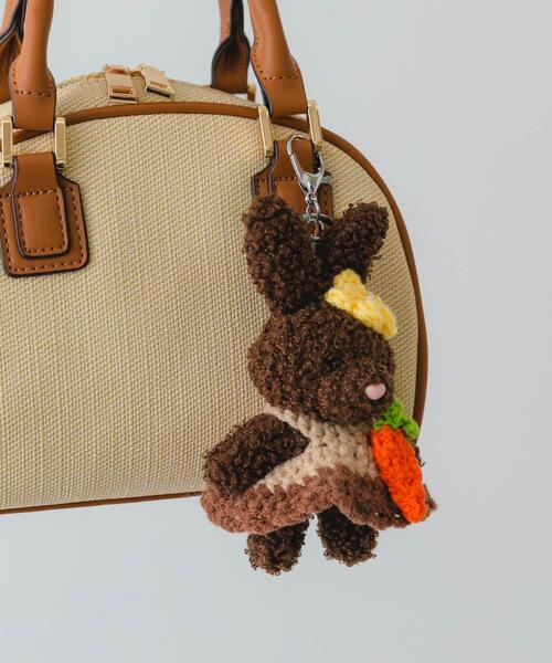 RODE SKO（ロデスコ）の「アニマルキーチャーム（キーホルダー・レディース・ブラック/イエロー・ONE）」の8枚目の写真